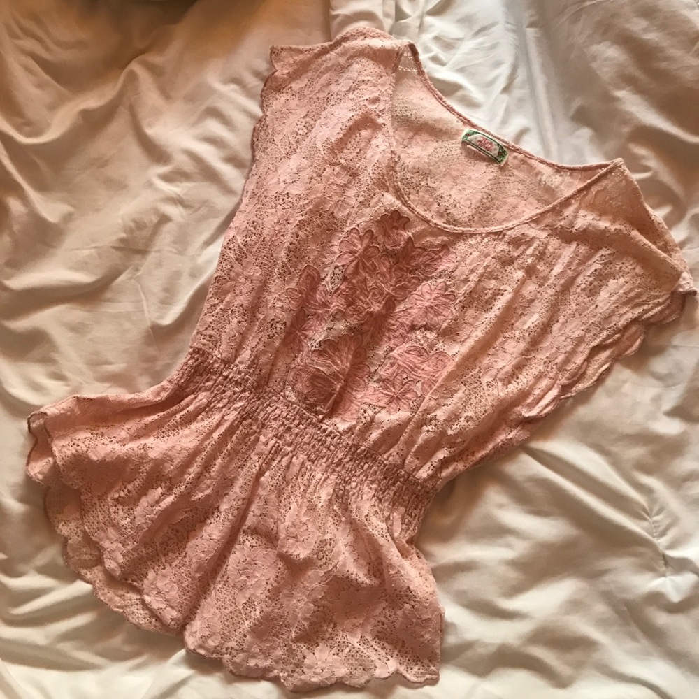 Pink top